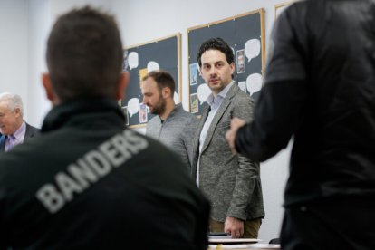 La sessió de la Comissió de seguiment de la pesca que ha tingut lloc aquest divendres.