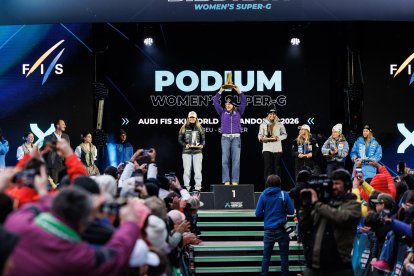 Entrega de premis a la plaça Carlemany de Canillo.