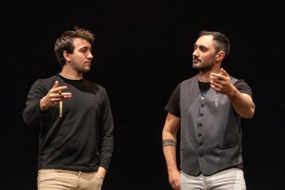 Un moment de la producció 'La novel·la'.