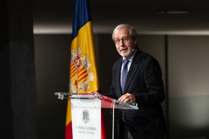 Enric Fossas durant la ponència.