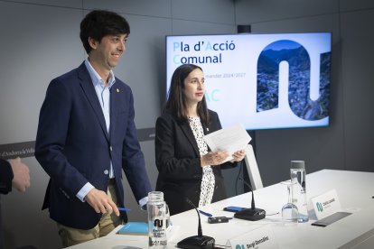 González i Losada, a la presentació d’ahir.