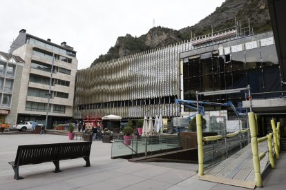 El Centre Cultural de Sant Julià de Lòria, ahir.