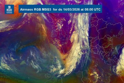 El mapa del Servei Meteorològic