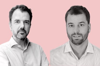 Els directors de Milgrauss Capital, Carlos González Querol i Arnau Via Martínez.
