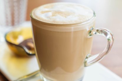 El cafè amb llet.