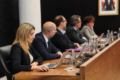 Carriço durant una sessió de comú a Escaldes.