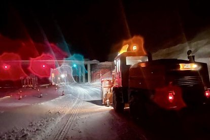 Reobert l’accés al Pas de la Casa després del temporal de neu