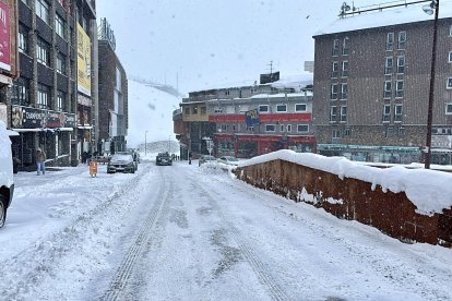 Imatge del Pas de la Casa aquest matí.