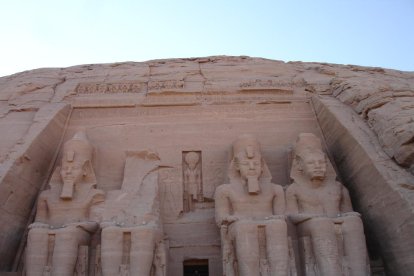 Abu Simbel, a Egipte, és un dels llocs que més fascinen a Francesc Figuera