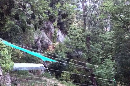 Ensurt per la caiguda de dos rocs a ciutat de valls