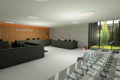 Així serà la nova seu de la Justícia