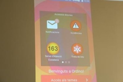 El comú presenta una nova 'app' per comunicar-se amb els ciutadans