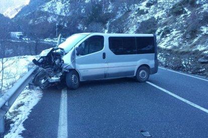 Moments després de l'accident