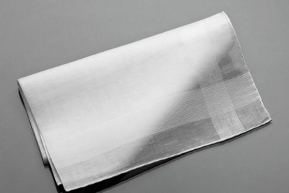 8. Sempre duc un mocador de mà a la butxaca.