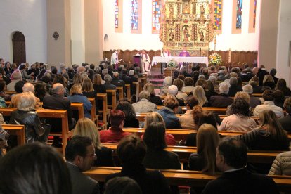 Un moment de la missa funeral