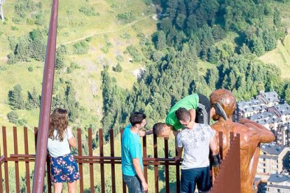 El comú es planteja la instal·lació de càmeres al Roc del Quer