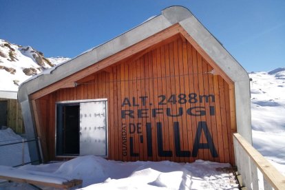 Finalitza la construcció del nou refugi guardat de l'Illa