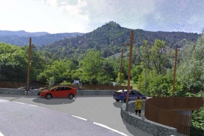 Les obres al pont del Madriu permetran millor accés a la vall