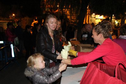 Repartiment de Castanyes a Encamp.