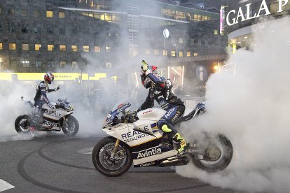 L'Avintia Racing de Barberá i Baz crema roda a Meritxell