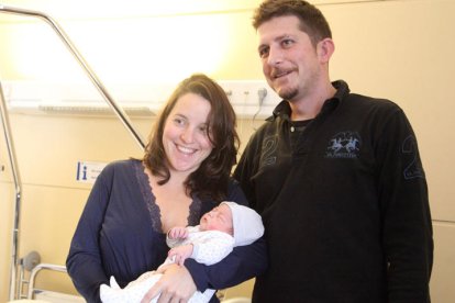 Gael Purroy Roca es converteix en el primer nadó del 2017