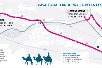 Els Reis d'Orient arriben aquesta tarda