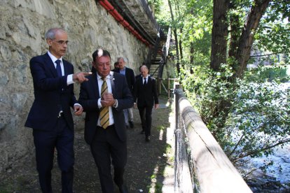Inaugurat el camí per potenciar la vida saludable i homenatjar els drets humans