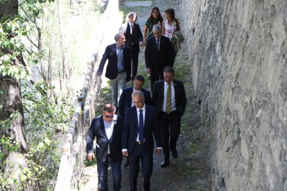 Inaugurat el camí per potenciar la vida saludable i homenatjar els drets humans