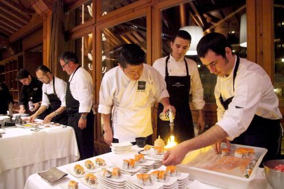 Degustació deu estrelles amb vuit xefs de categoria a soldeu
