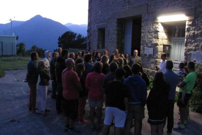 Pluja d'estels per culminar una nit al camí hidroelèctric d'Engolasters