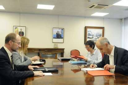 Reunió entre el Govern i els consellers generals del PS