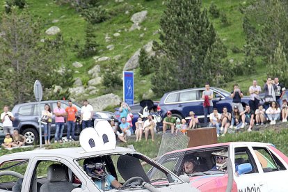 Espectacle de cotxes trinxats a Grau Roig