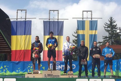 Irineu Esteve s'estrena amb triomf a la copa del món