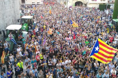 La protesta catalana talla 10 hores l'N-145