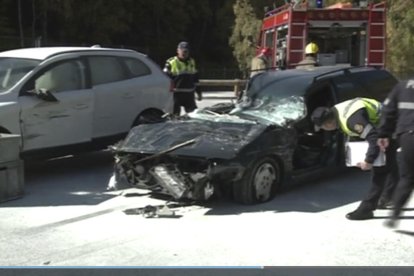 Cinc ferits en un accident a l'Aldosa de Canillo