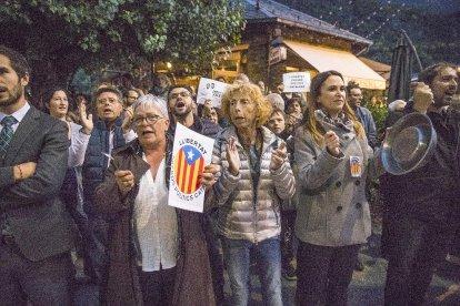 Concentració per reclamar la llibertat dels “presos polítics”