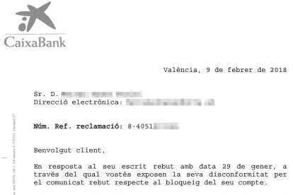 CaixaBank insta 5.000 clients a justificar els seus ingressos