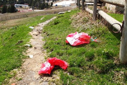 Denuncien brutícia i vandalisme al refugi del Pla de lesPedres