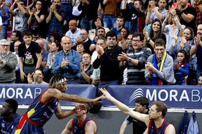 El públic ovaciona a Andrew Albicy