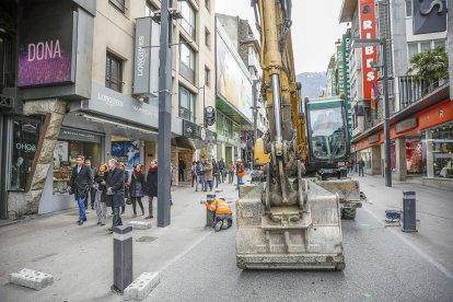 El comú diu que les obres de Meritxell “molestaran” el comerç