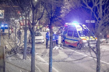 Un avançament va causar l'accident de moto mortal