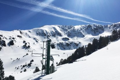 Dispositiu per controlar la fosa de neu davant del risc d'inundacions