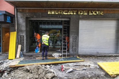 Baixos inundats per una fuita a Meritxell