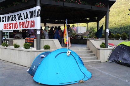 Unes 50 persones protesten pel preu del lloguer