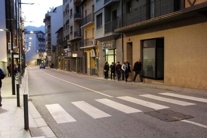 Sentit únic de pujada a Príncep Benlloch de Clara Rabassa a l'Stela