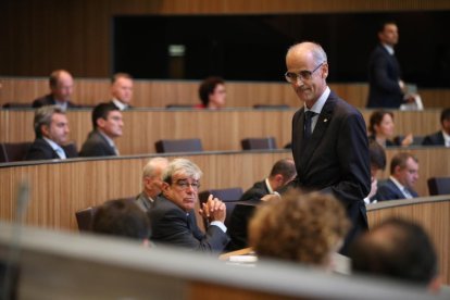 El cap de Govern, Toni Martí, es va adreçar ahir als consellers generals