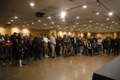 Agraïment als voluntaris dels Special Olympics