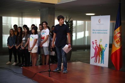 Commemoració del dia internacional de la democràcia al consell general