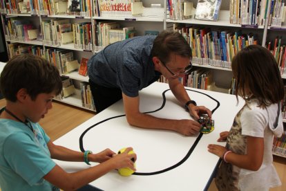 Un centenar d'infants, al taller de robòtica d'Encamp