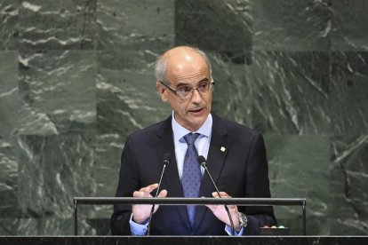 Martí defensa a l'ONU els antics valors i les velles institucions